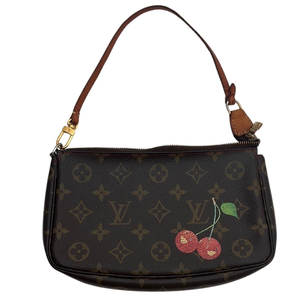 Louis Vuitton Y2K Takaski Murakami Cherry Pochette Shoulder Bag